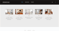 Desktop Screenshot of apartmani-milin-zadar.com